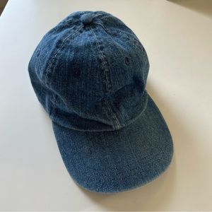 Blue Denim Baseball Hat